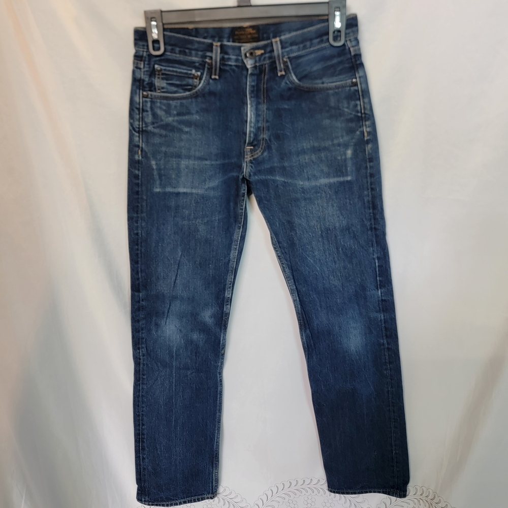 Filson Rail Splitter Jeans In Raw Indigo Made In USA